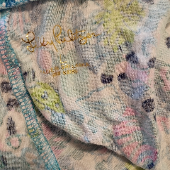 Lilly Pulitzer PJ Set Top XXL Bottom L - Picture 9 of 10